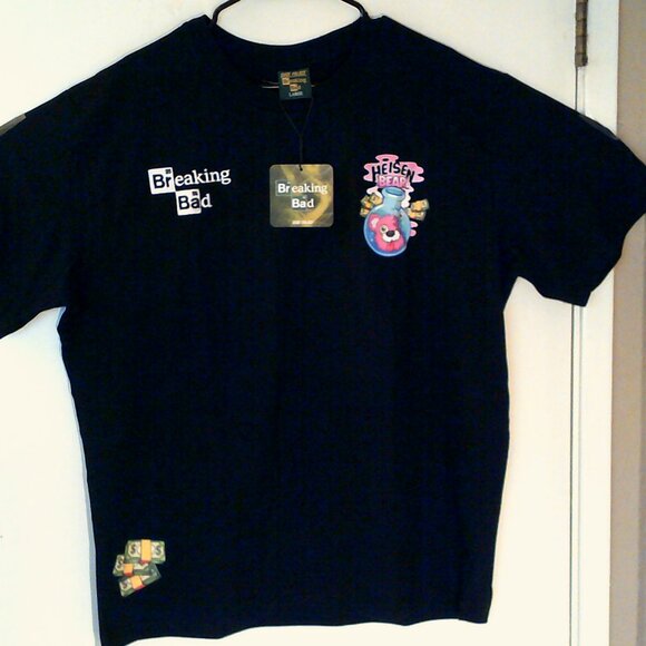 NEW SHOE PALACE "Breaking Bad X Shoe Palace Tee" MEN'S BLACK L T-SHIRT BBSS118 - Picture 3 of 9
